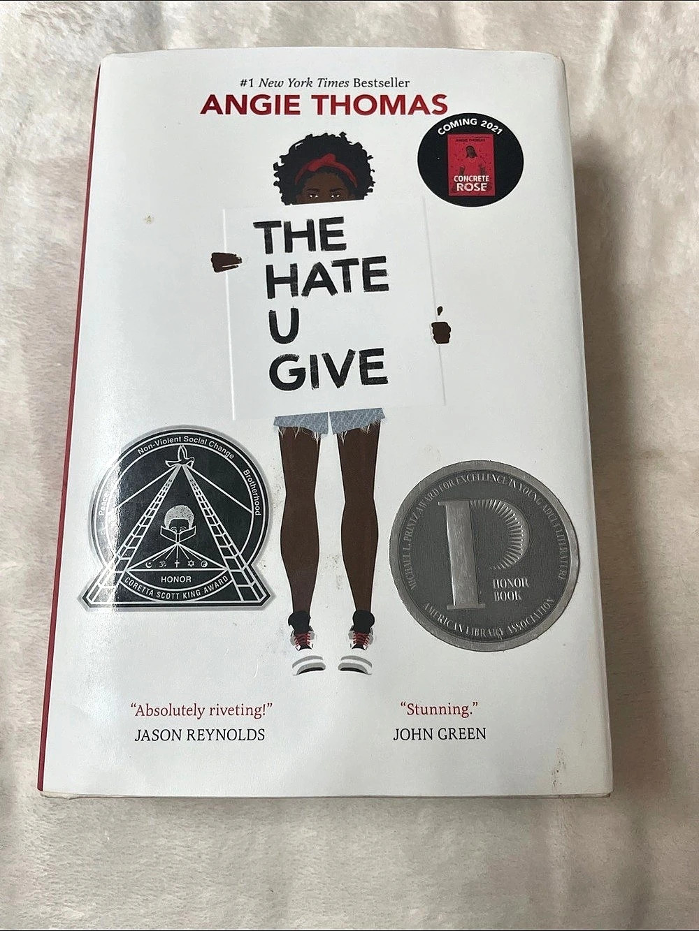 Angie Thomas The Hate U Give Paperback Book